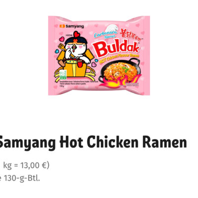 Ramen Carbo Hot Chicken Multi Pack