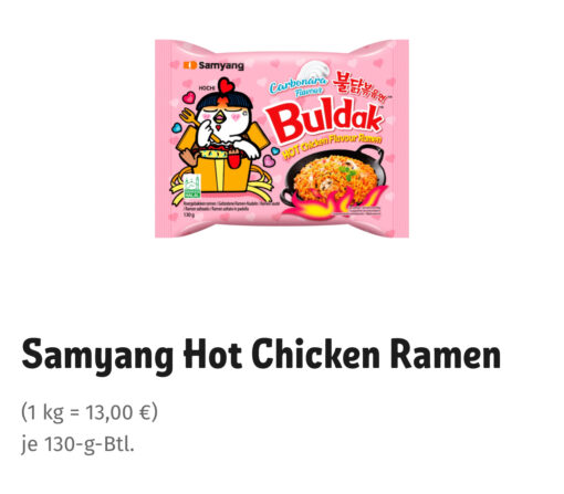 Ramen Carbo Hot Chicken Multi Pack